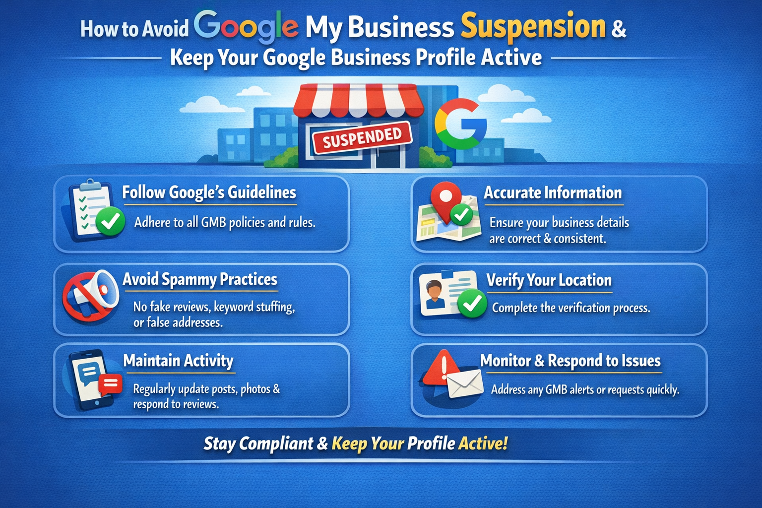 Recover Suspended Google My Business Account